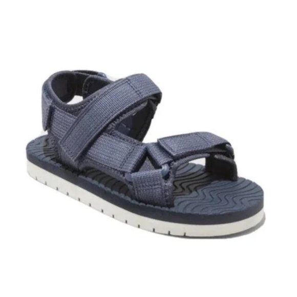 Emery Ankle Strap Sandals Navy Blue - Cat & Jack - Picture 1 of 4